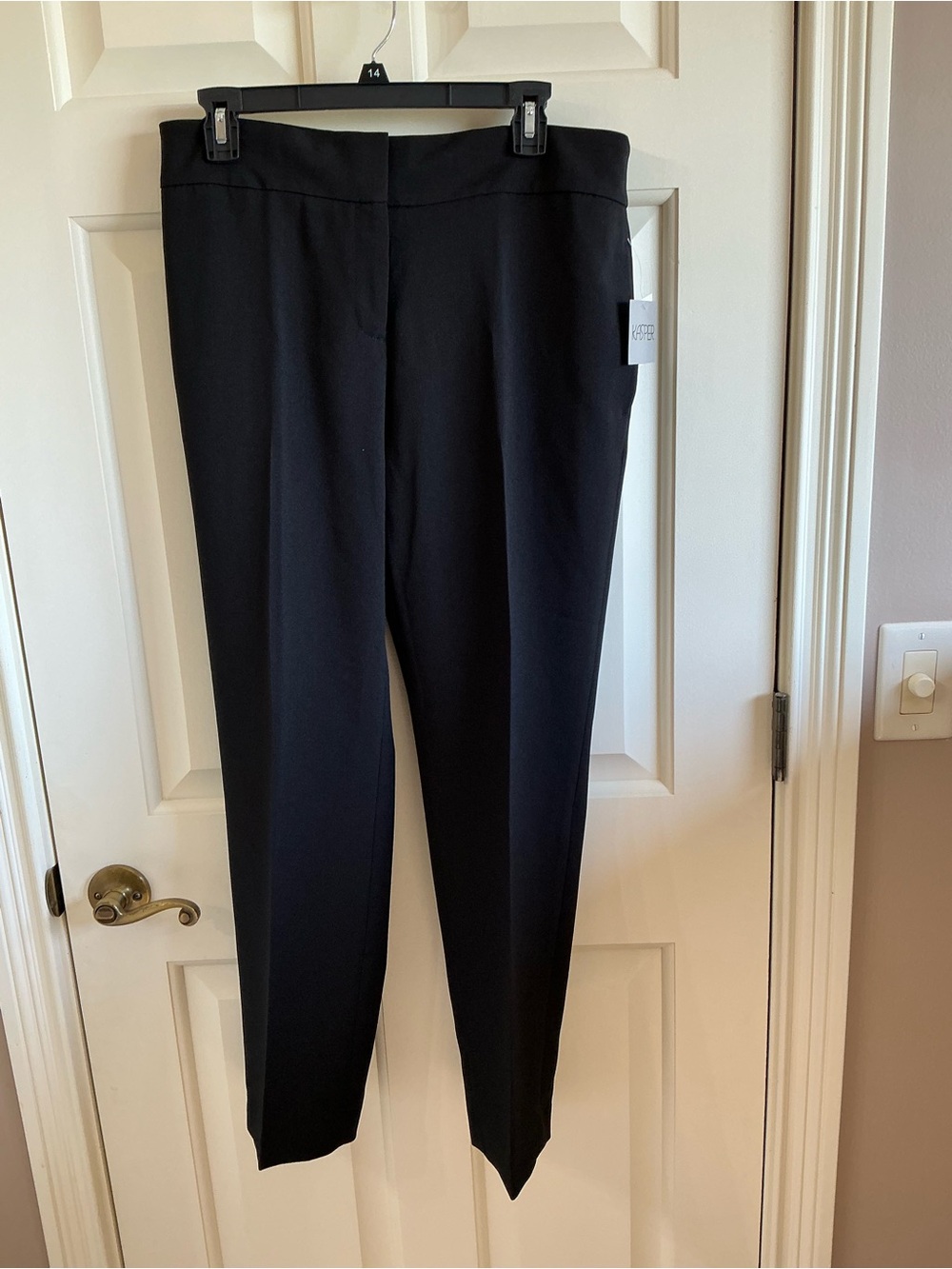 Kasper Women’s Black Dress Pants Size 10 NWT Tailored Career Trousers